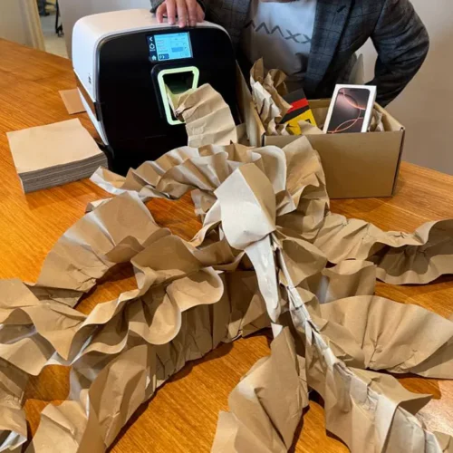 NEST PAPER Fill Protective Packaging Machine