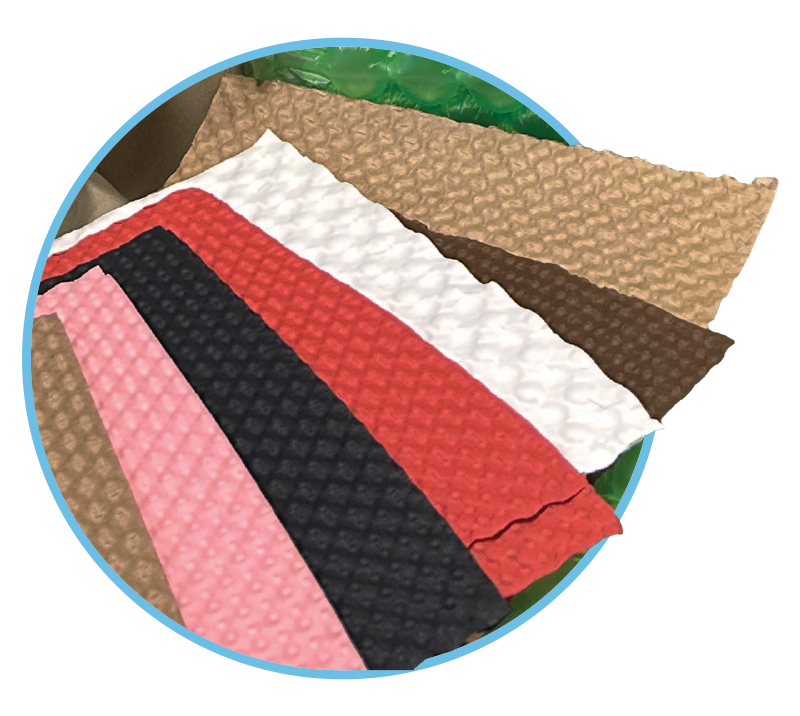 NEST Paper Wrap Protective Packaging available in multiple colours