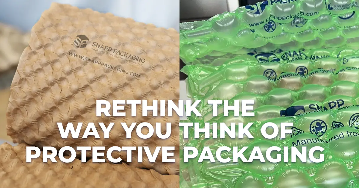 Rethink the way you think of protective packaging