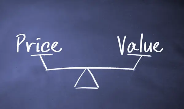 Balancing price and value